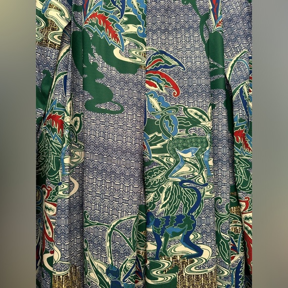 2 Piece Pleated Pants and Button Down Shirt with Tie - Picture 7 of 10